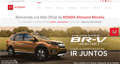 Desktop Screenshot of hondaaltozano.com